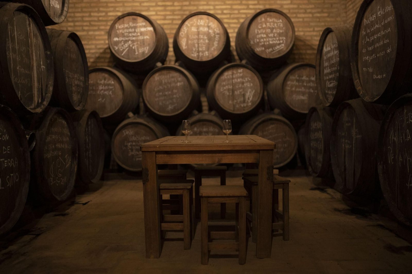 Imágenes de la vendimia en el Condado de Huelva