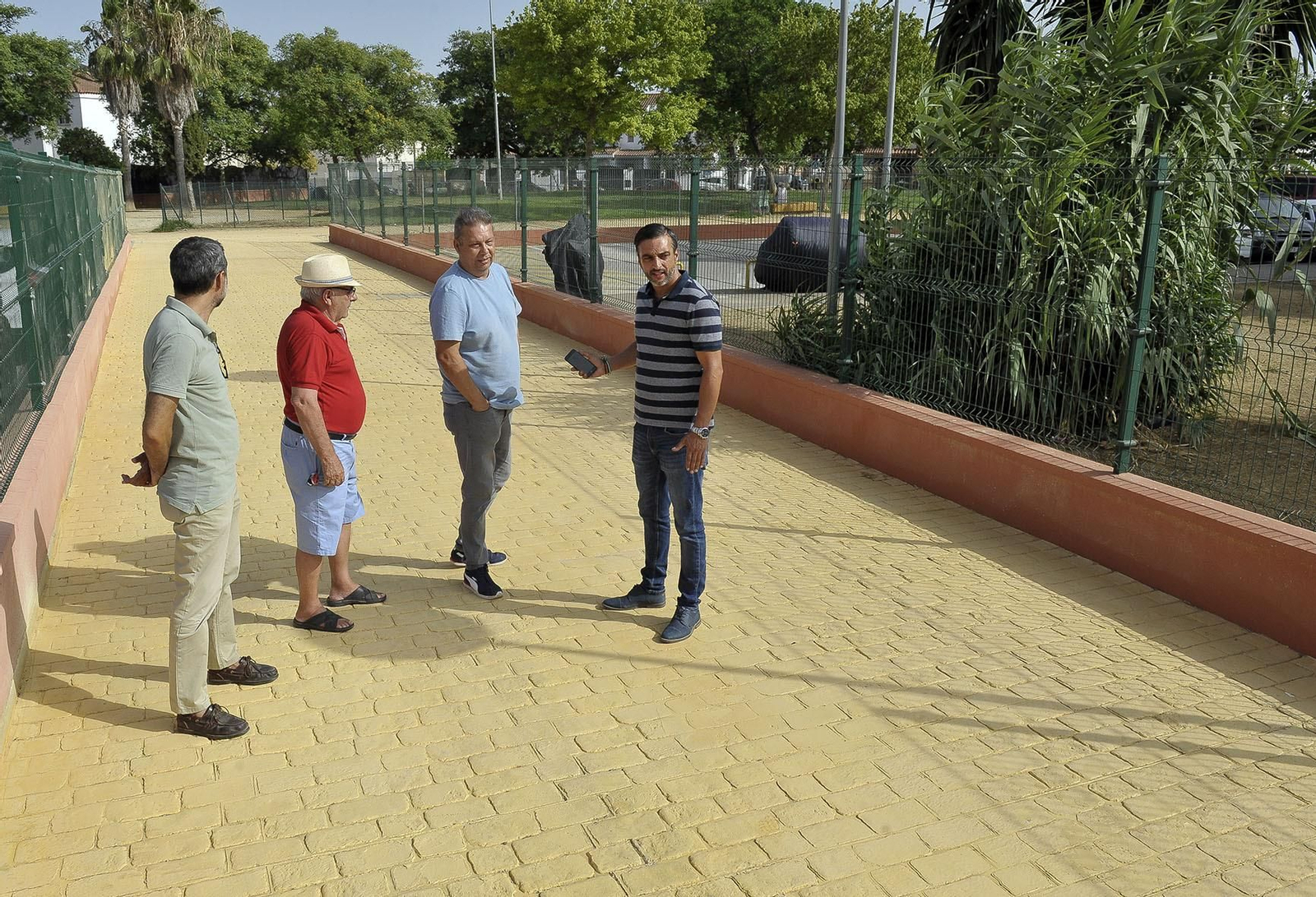 José Antonio Díaz, en la calle Pantoja Antúnez.