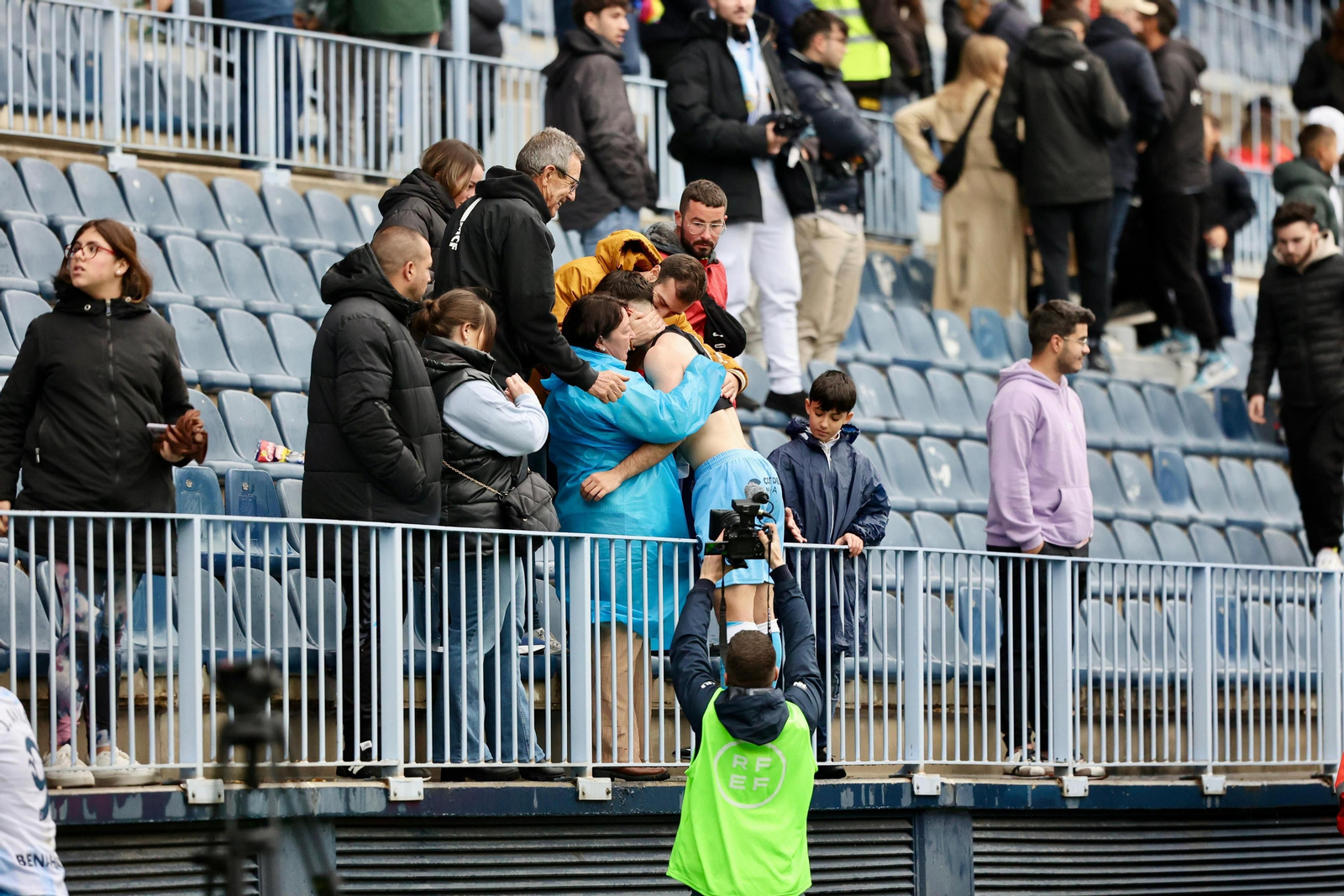 El Málaga CF-Linares Deportivo, fotos El Málaga CF-Linares Deportivo, fotos