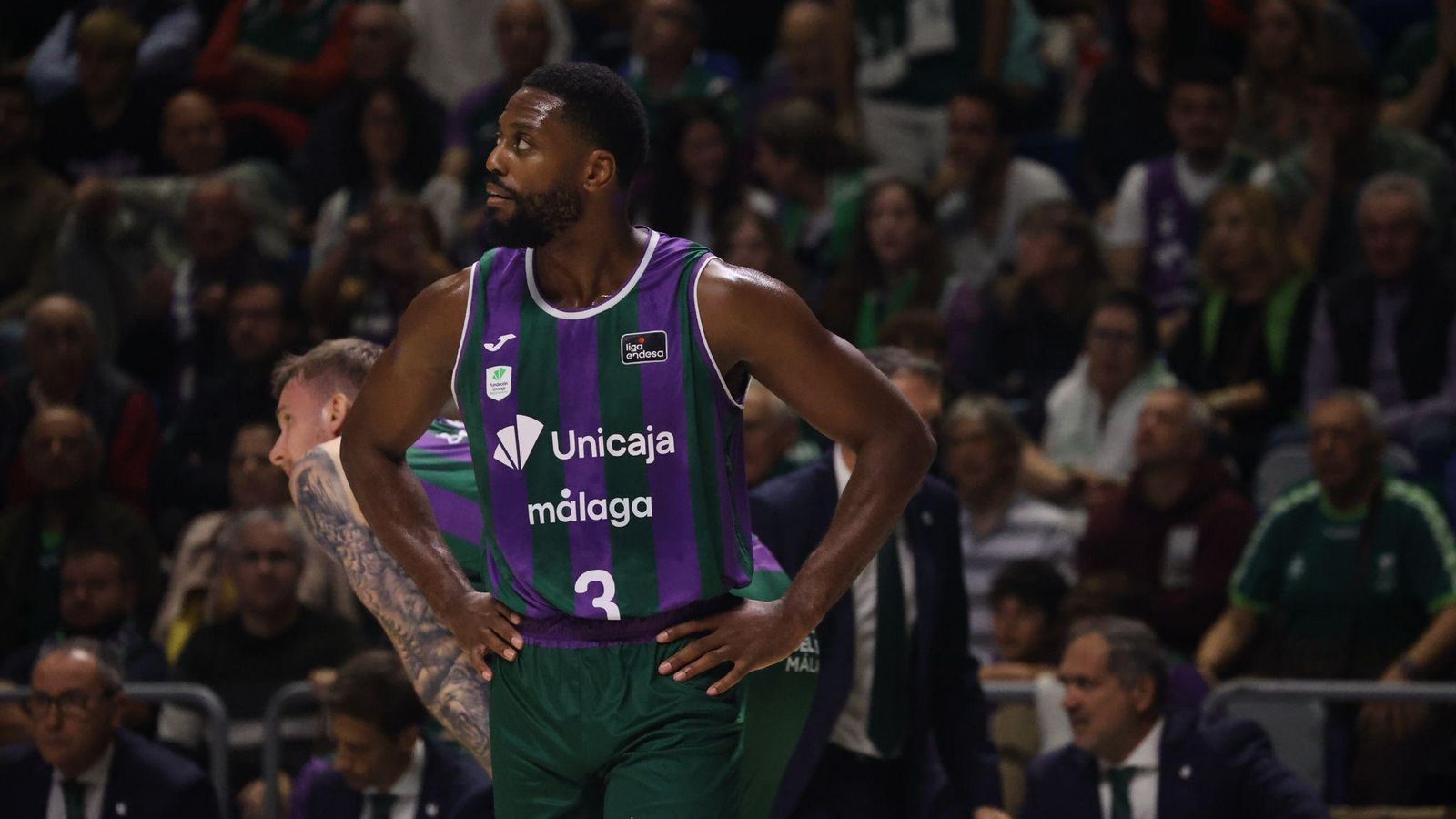 El Unicaja-La Laguna Tenerife, en fotos