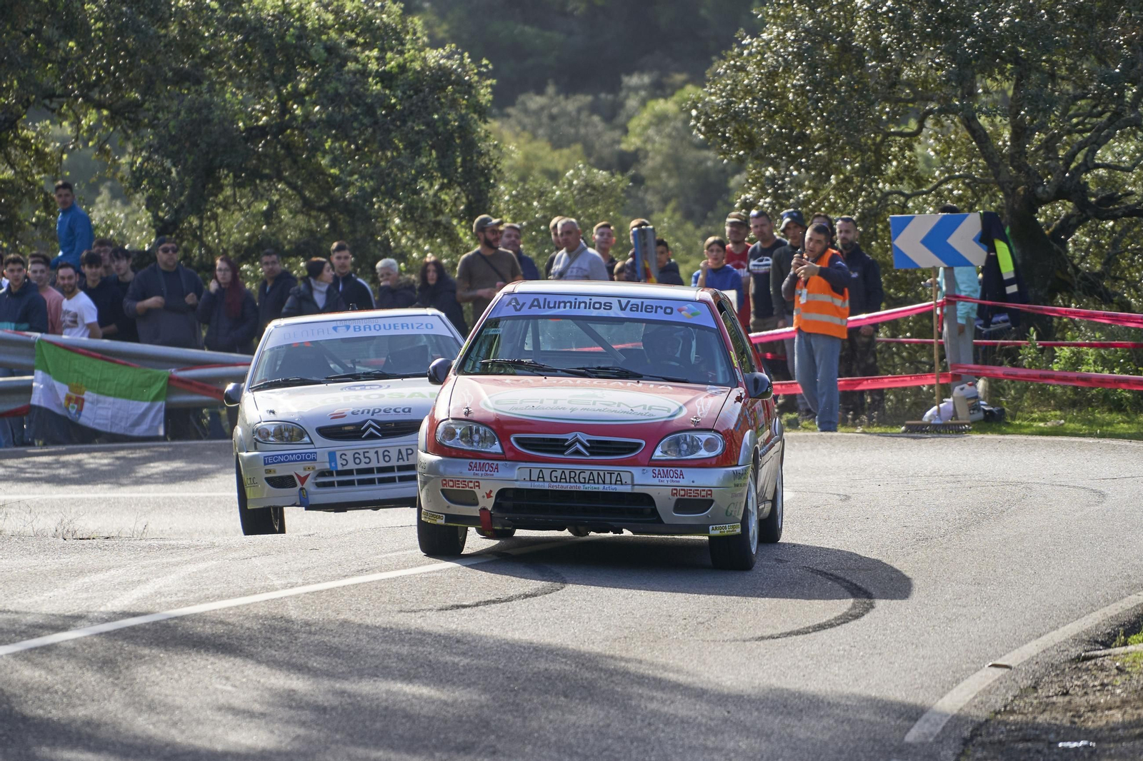 Las mejores fotos del espectacular arranque de la Subida a Trassierra