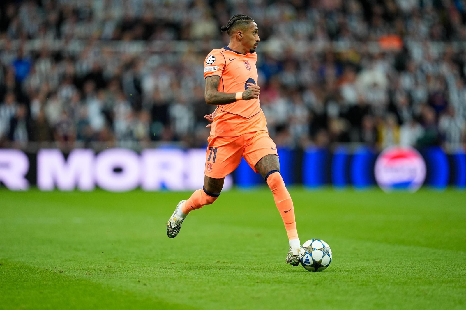 Las fotos del Newcastle-Barcelona