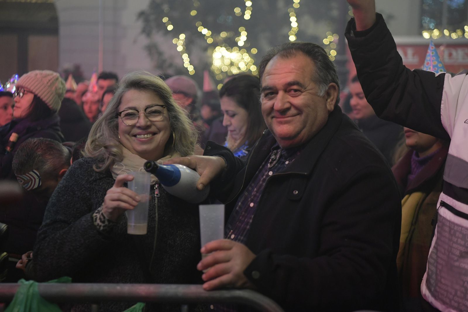 Granada da la bienvenida a 2023 en la Plaza del Carmen