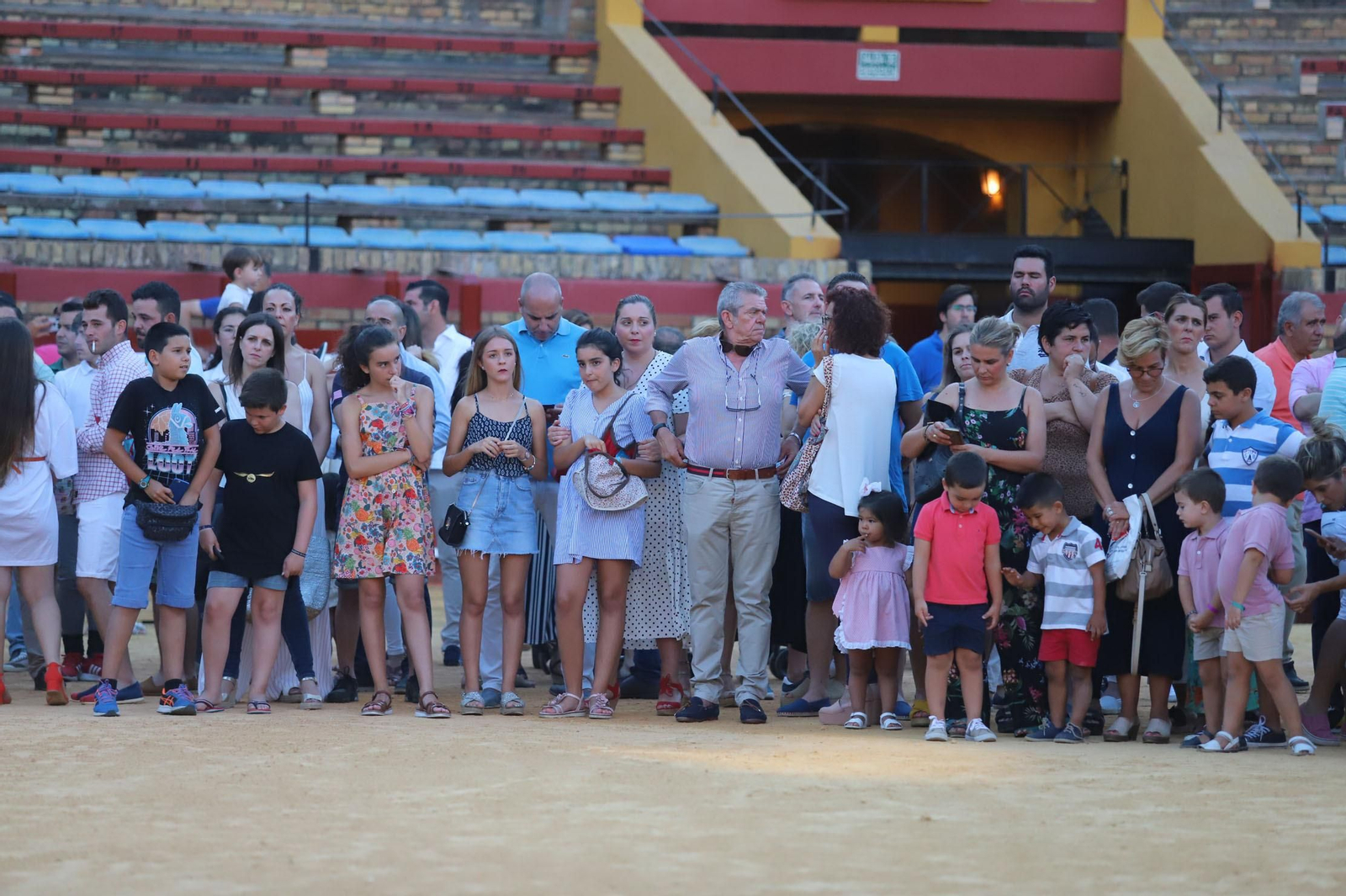 Imágenes de la clase de rejoneo de Andrés Romero en la Plaza de Toros