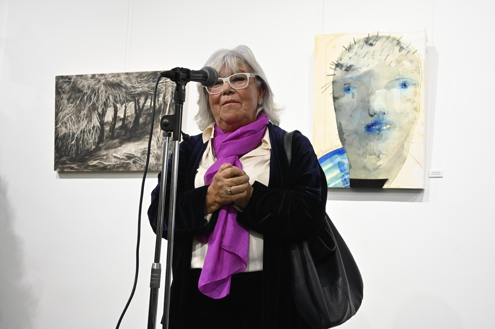 Inauguración de la muestra solidaria titulada 'ArtistasxPrincesa. Una obra por cada princesa RETT'