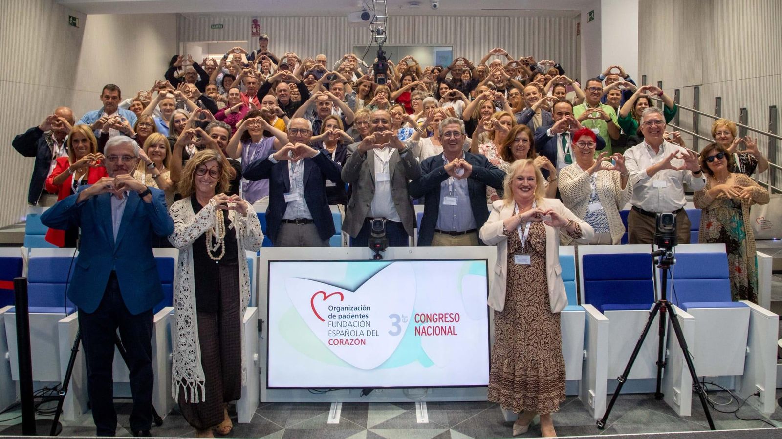 Una imagen de los participantes en el congreso nacional.