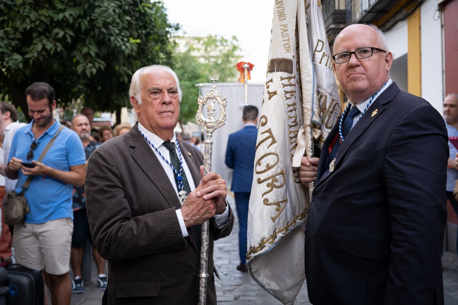 Las imágenes de la salida de la Divina Pastora de Santa Marina