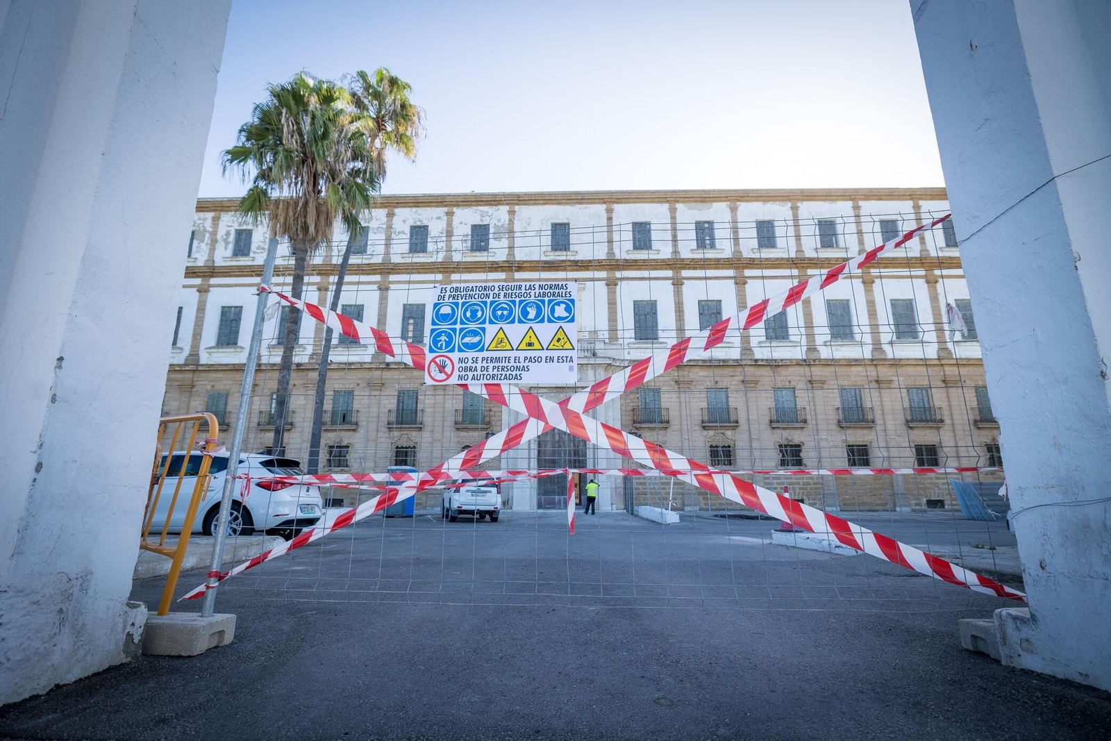 Recientes obras en Valcárcel.