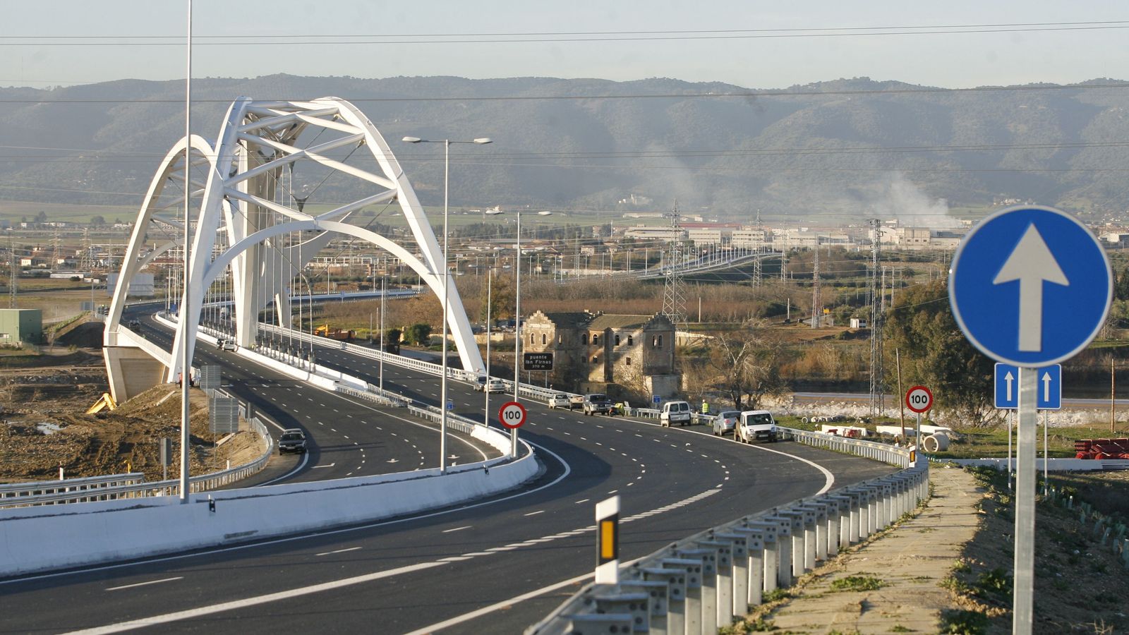 Tramo de la Variante Oeste que está en servicio.