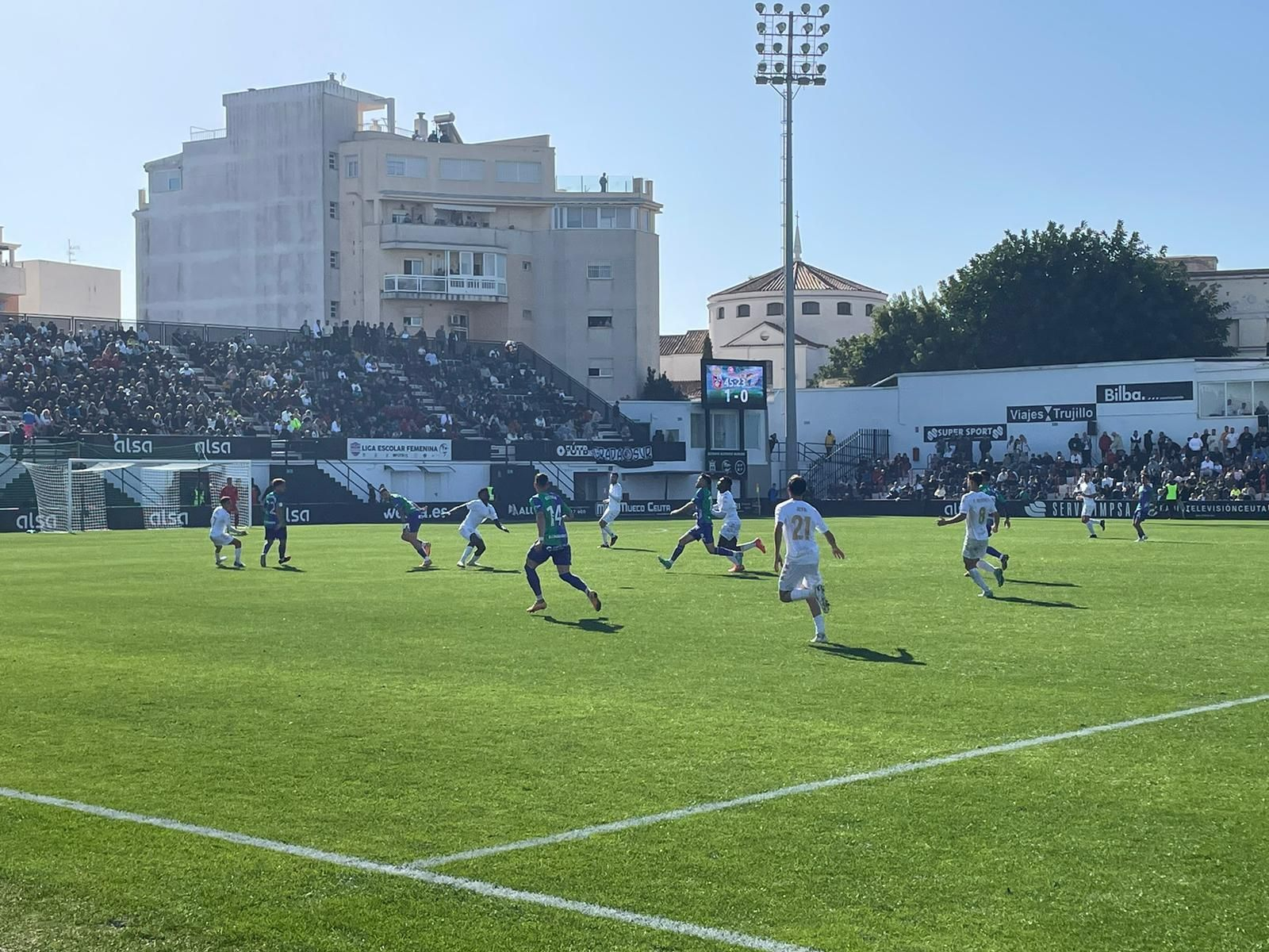 El Ceuta - Málaga CF, en fotos