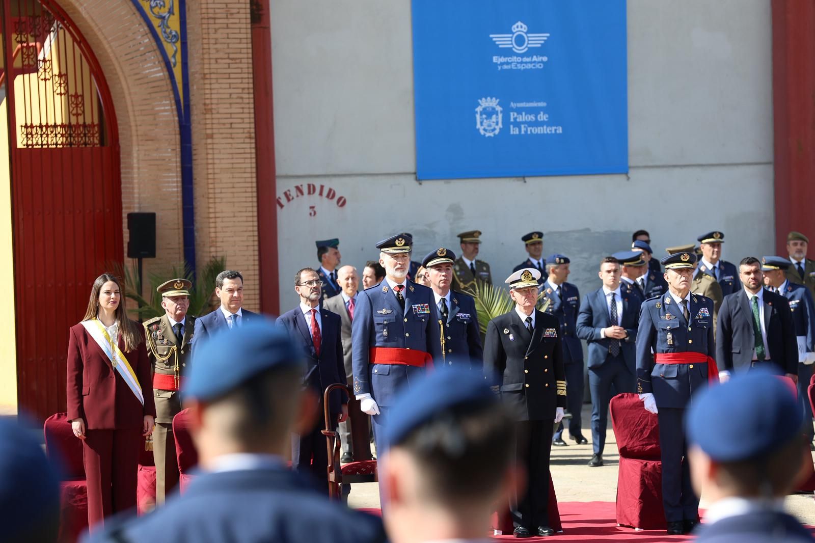 Las primeras imágenes del Rey Felipe VI en Huelva