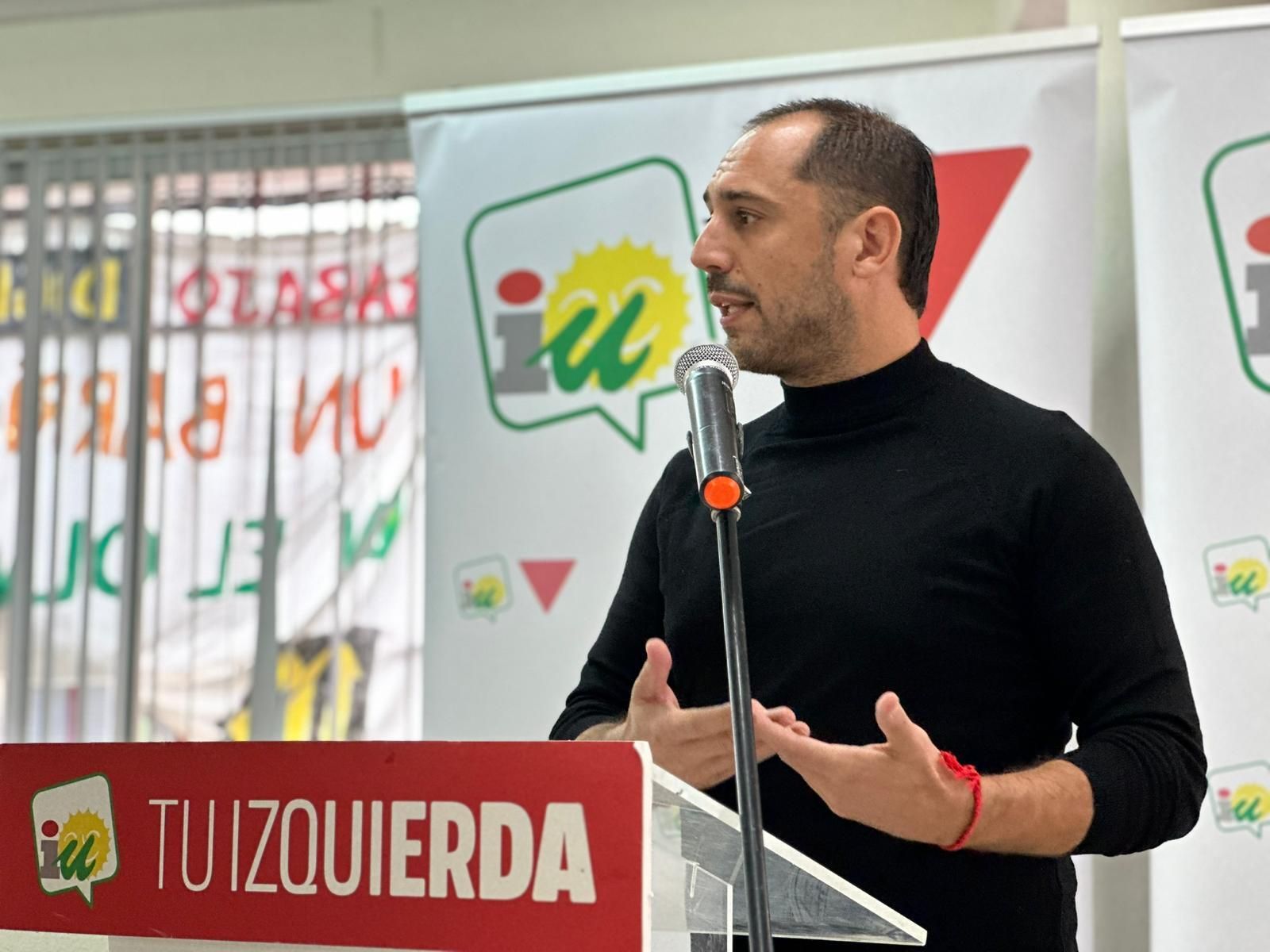 El coordinador provincial de IU en Córdoba, Sebastián Pérez.