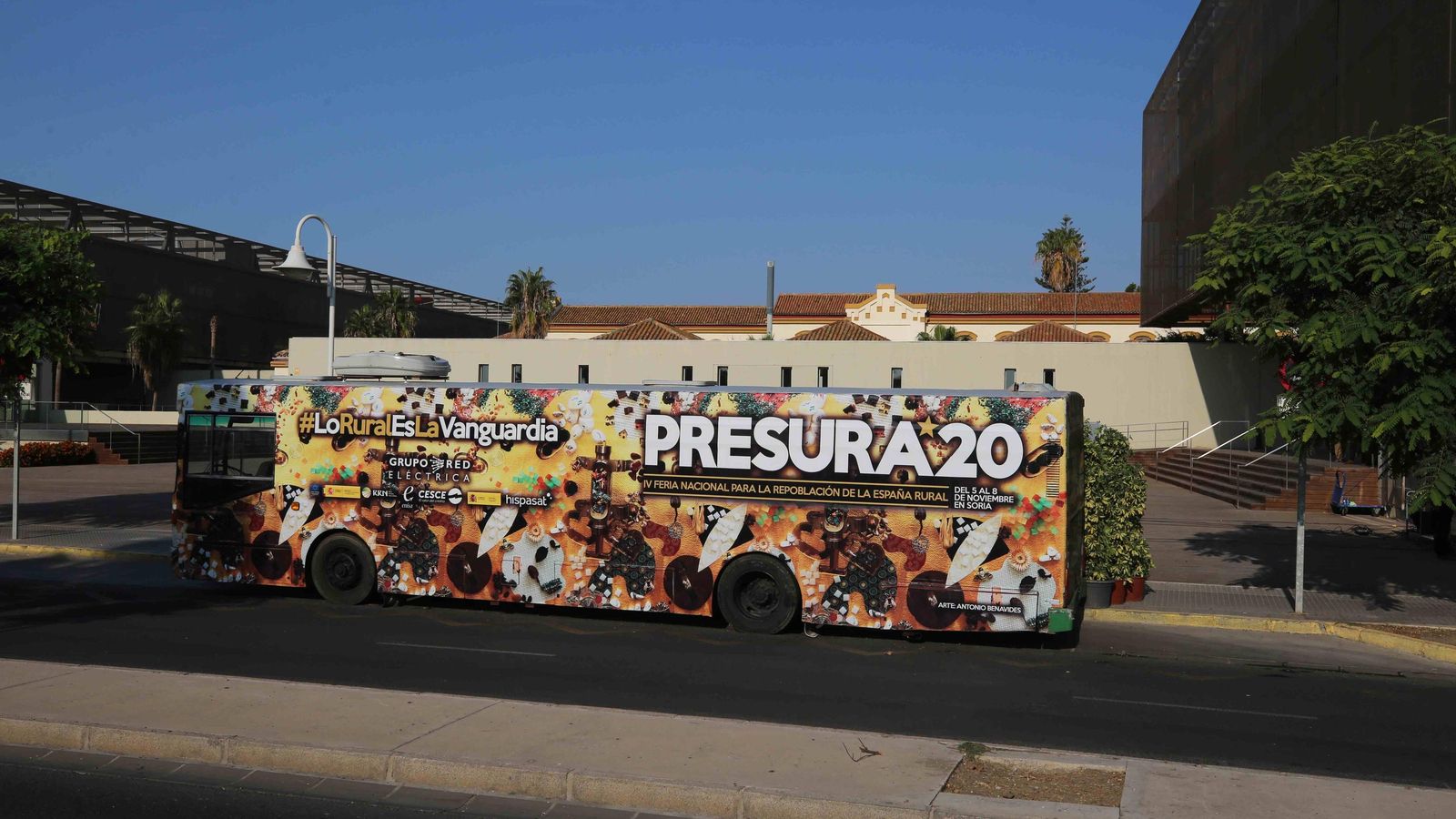 El autobús de la Repoblación Presura.