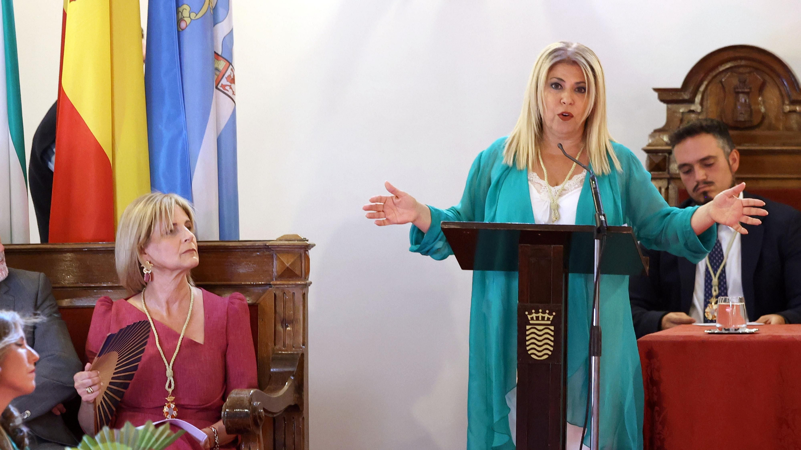 Investidura de María José García-Pelayo como nueva alcaldesa de Jerez