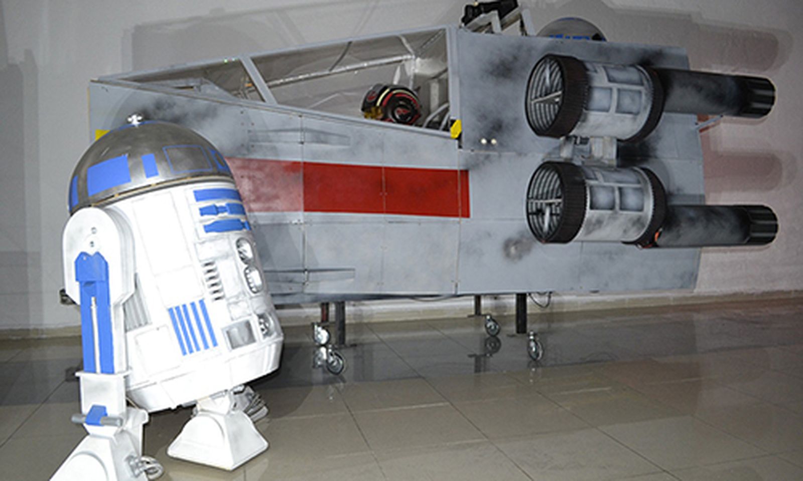 Simulador de la X-Wing de Star Wars.
