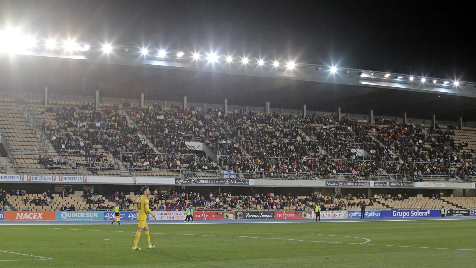 Chapín registró el sábado ante el Montijo la mejor entrada del curso, con 6.200 aficionados en las gradas.