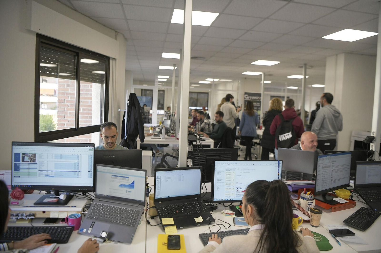 Imagen de archivo de las instalaciones de Greening.