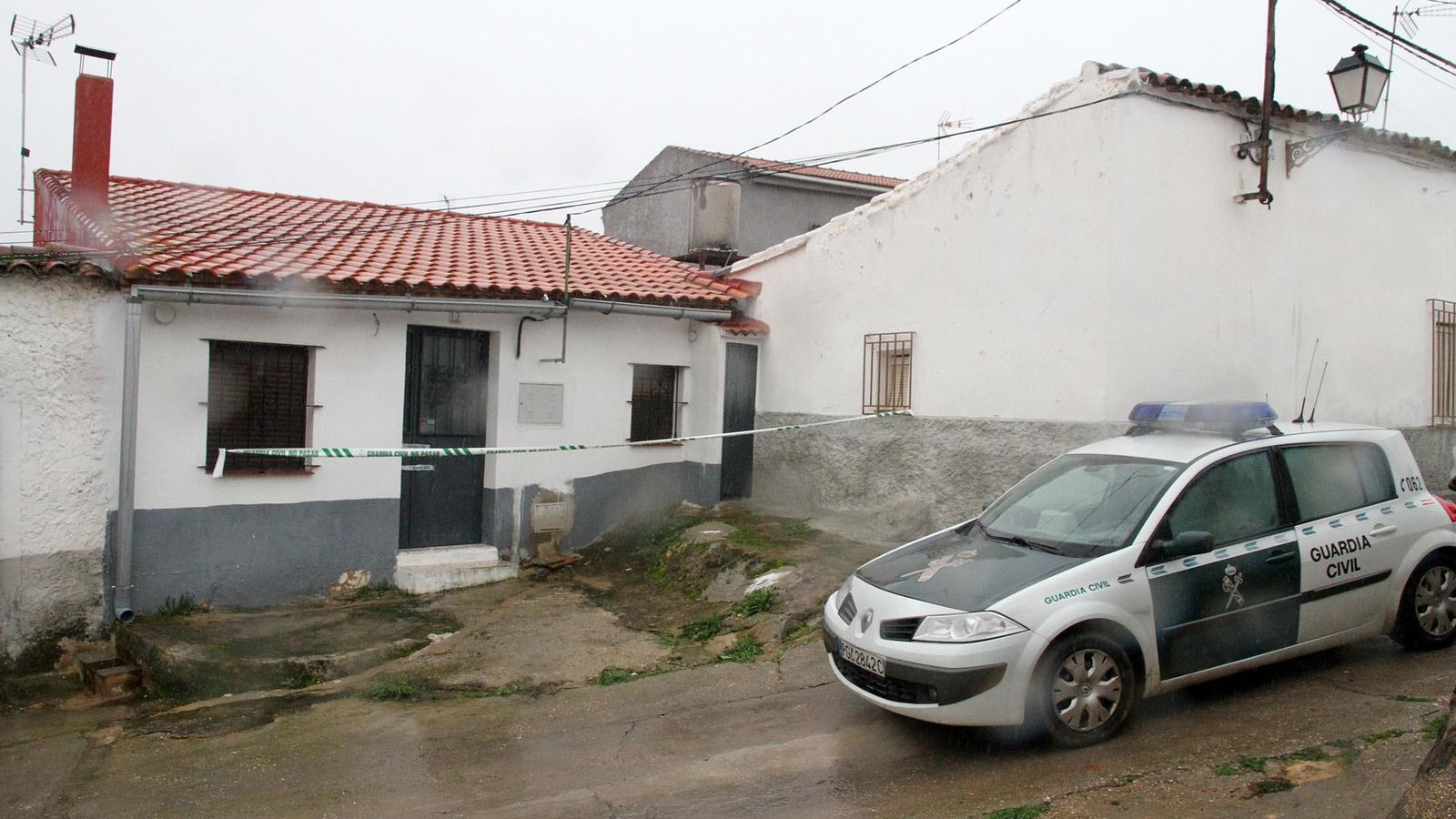 Vivienda donde residía Laura Luelmo en El Campillo.