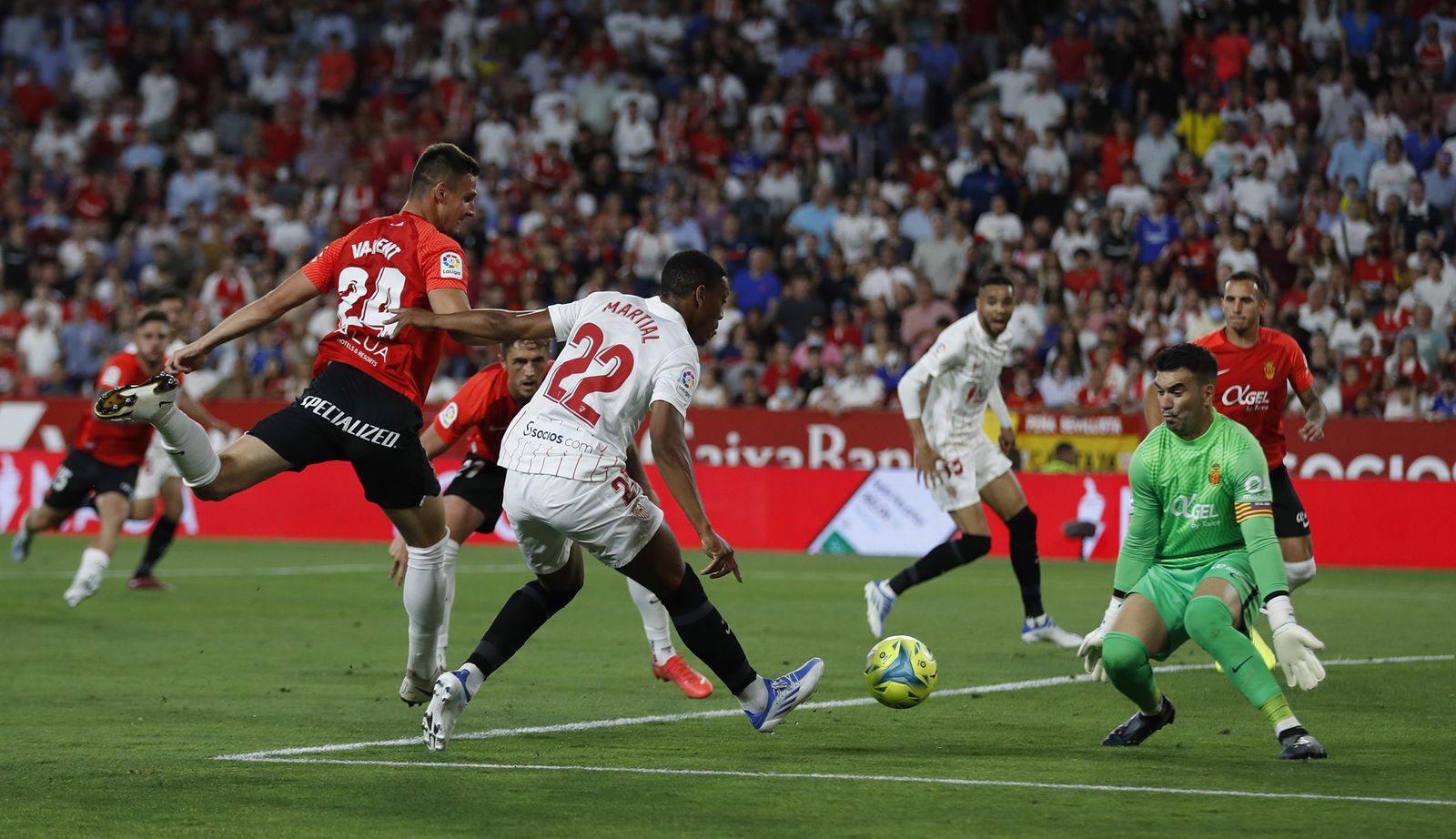 Las imágenes del Sevilla-Mallorca