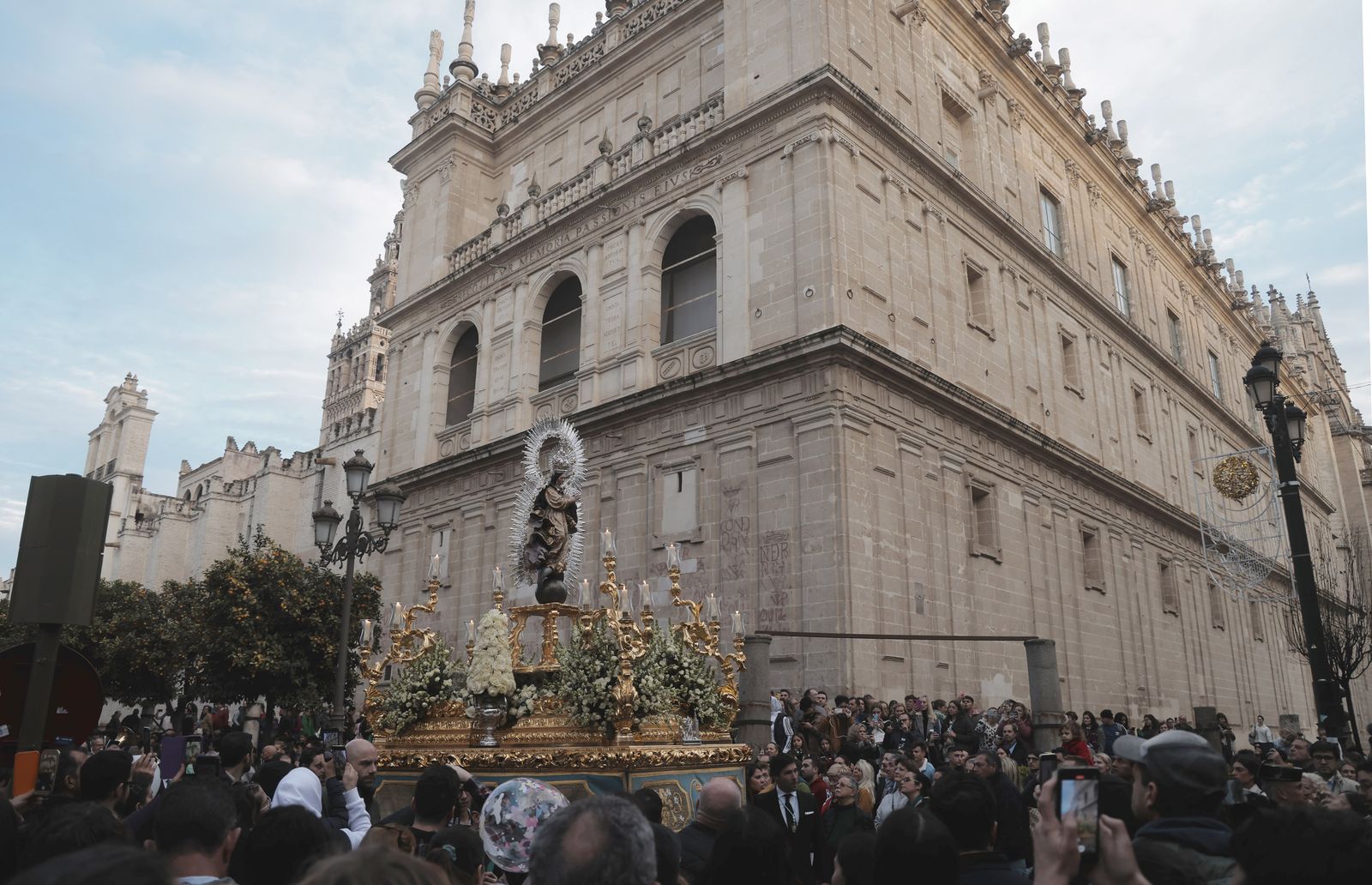 Las imágenes de la procesión de la Virgen Inmaculada Pura y Limpia