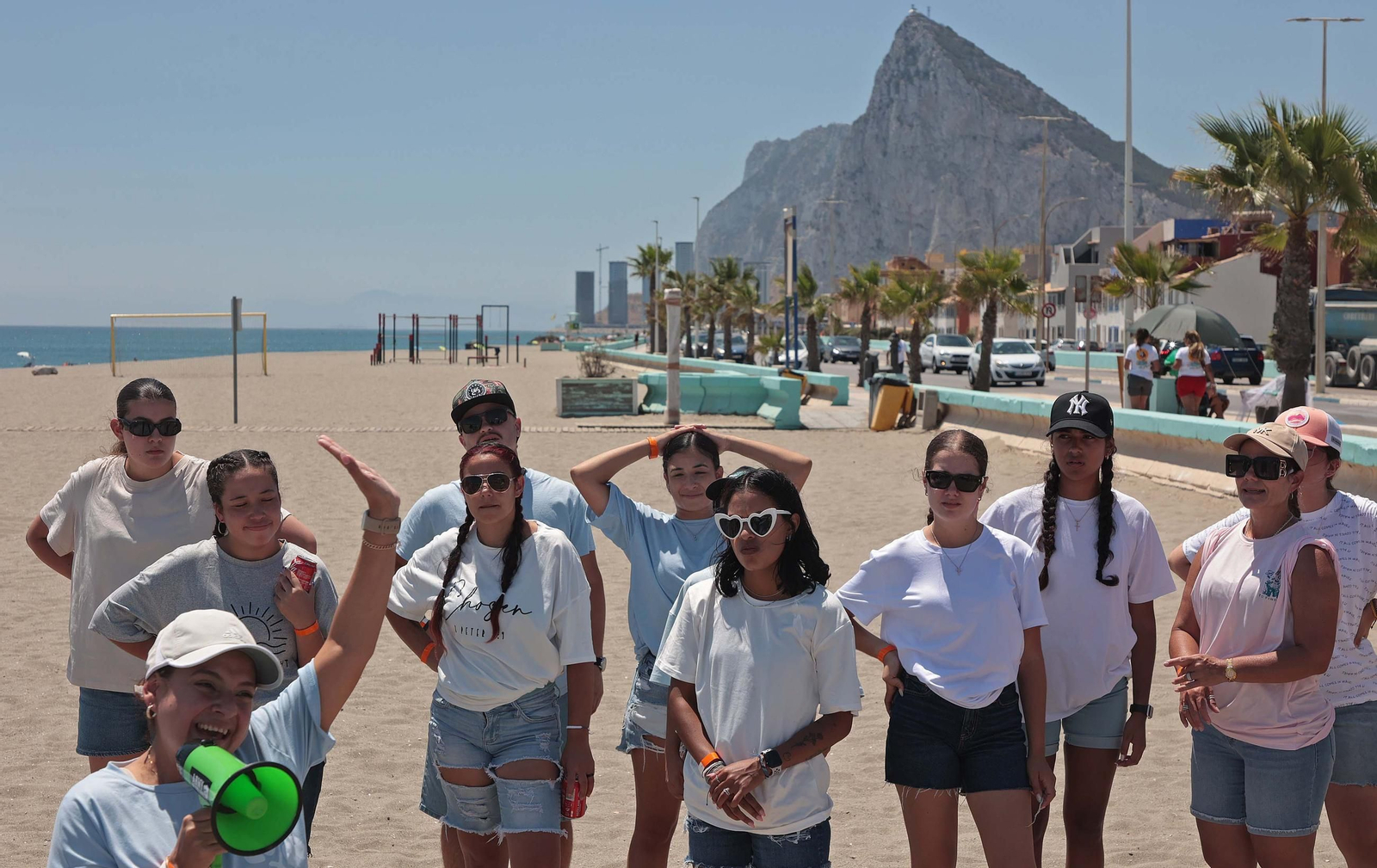 Fotos del festival evangélcio de la juventud en La Línea