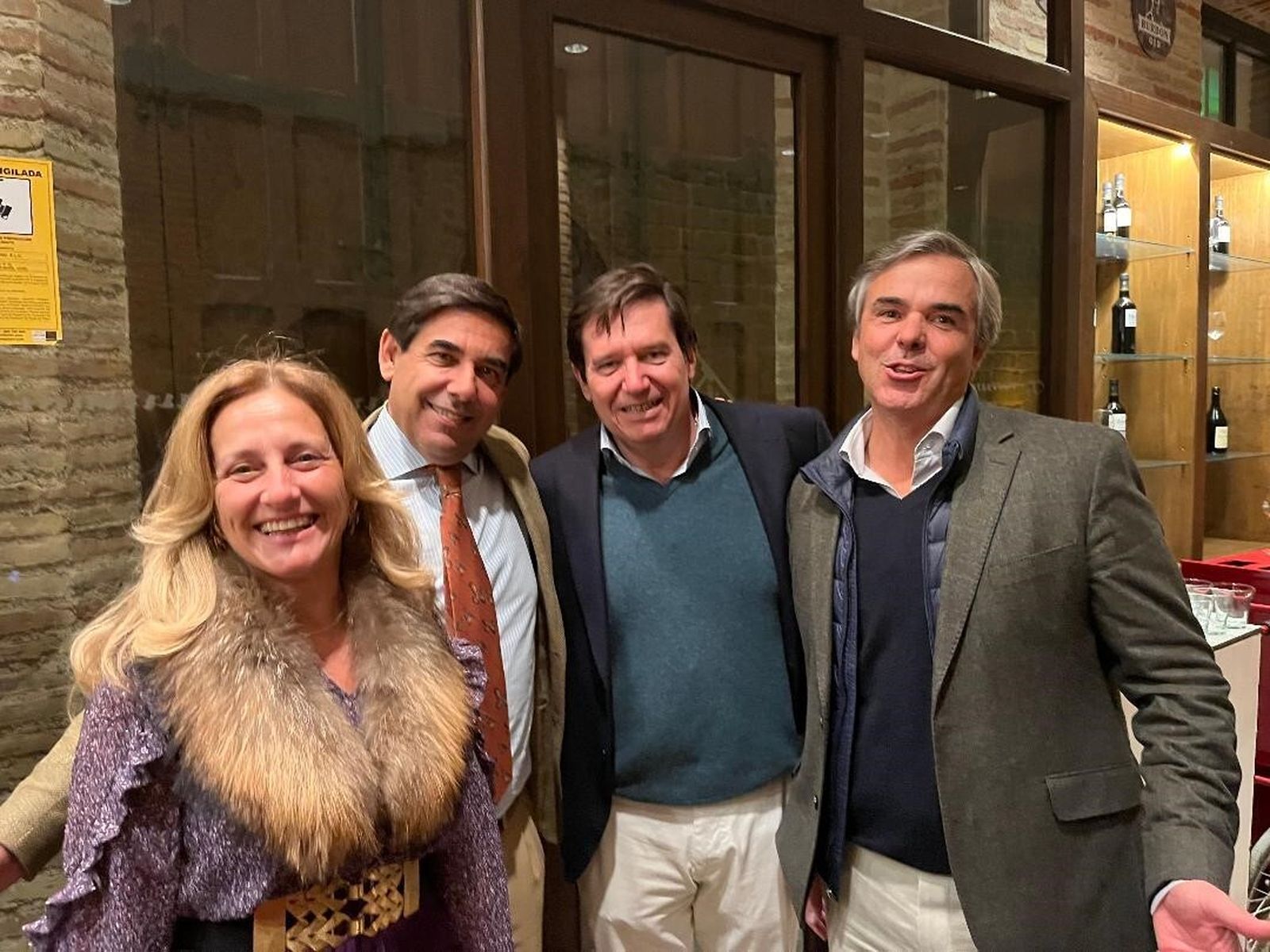 Rocío O´Neale, Antonio Romero-Haupold, Enrique García Máiquez y Augusto Romero-Haupold.