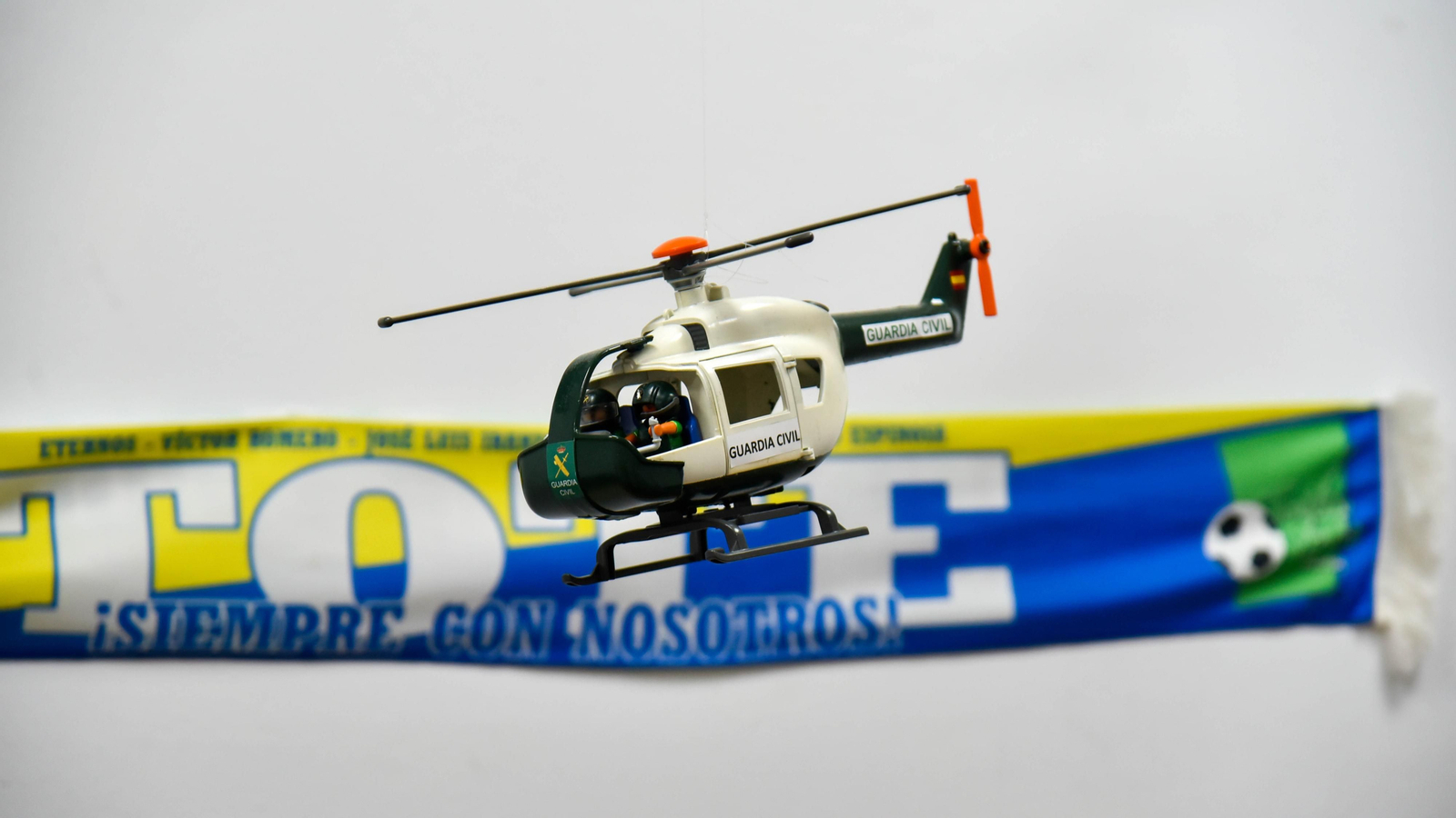 La exposición de Playmovil Homenaje a la Guardia Civil