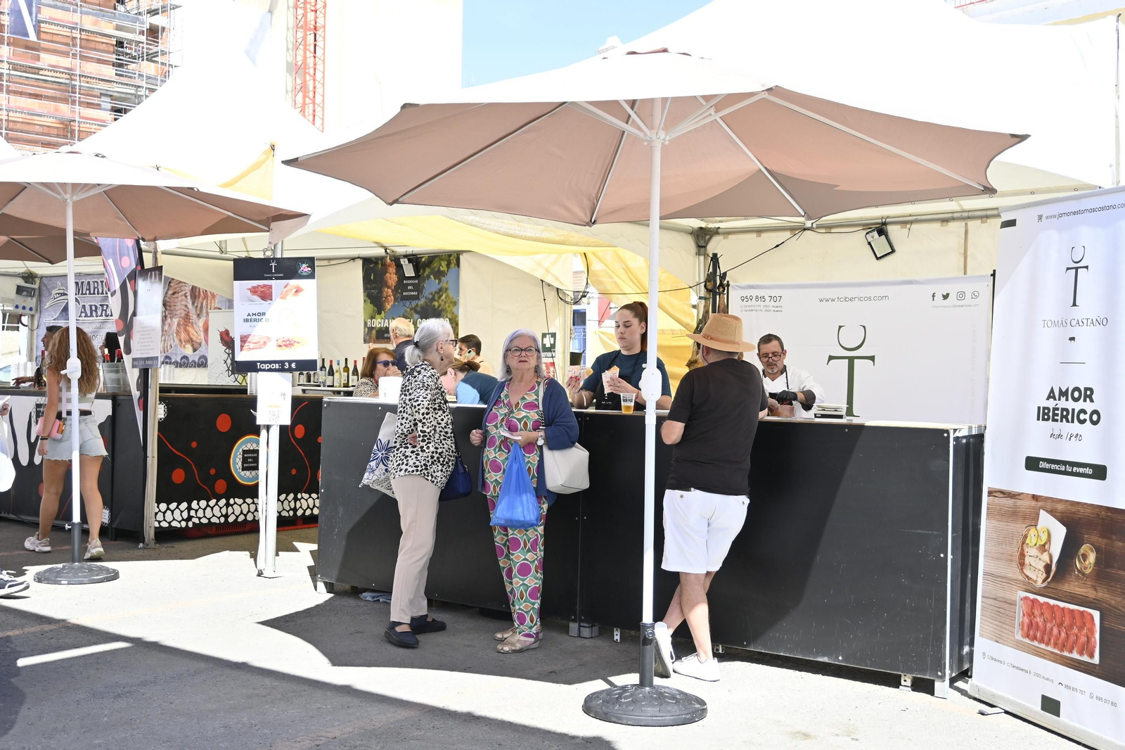 Las mejores imágenes de la inauguración de la Feria de la Tapa, en Huelva