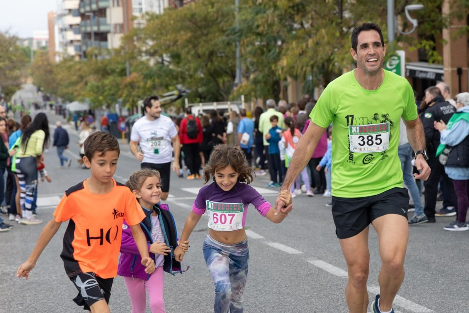 Jaén corre por la NO violencia y la igualdad en la XI carrera organizada por CSIF, en imágenes
