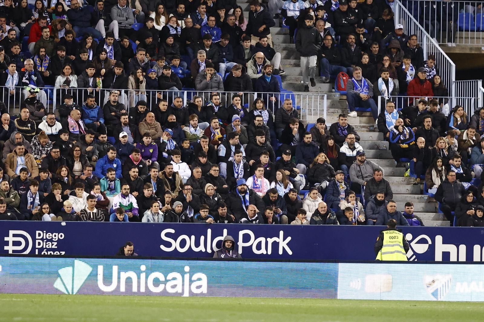 Búscate en La Rosaleda durante el Málaga CF-Cultural Leonesa