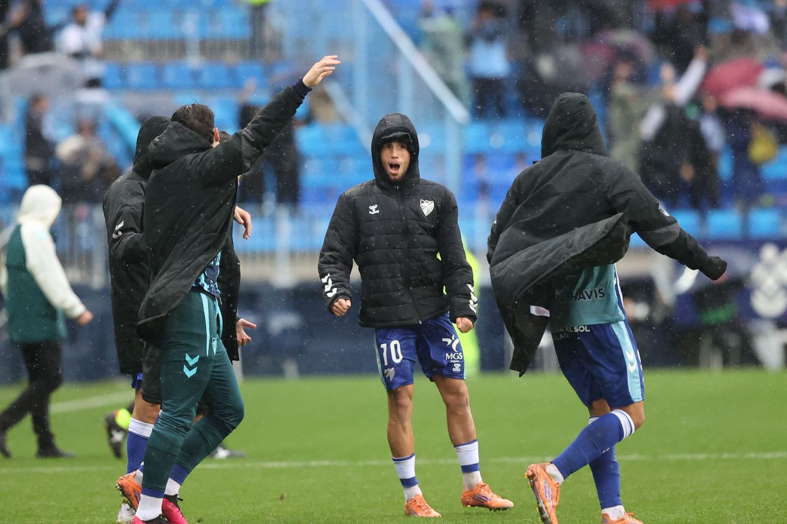 Málaga CF-Almería, en fotos