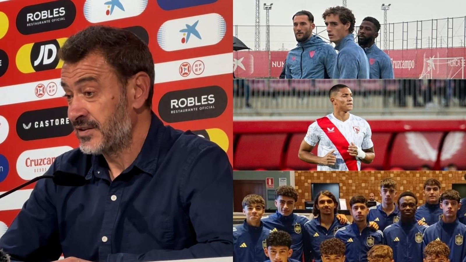 Jesús Galván, Manu Bueno, Mateo Mejía, Nico Guillén y Alexis Ciria.