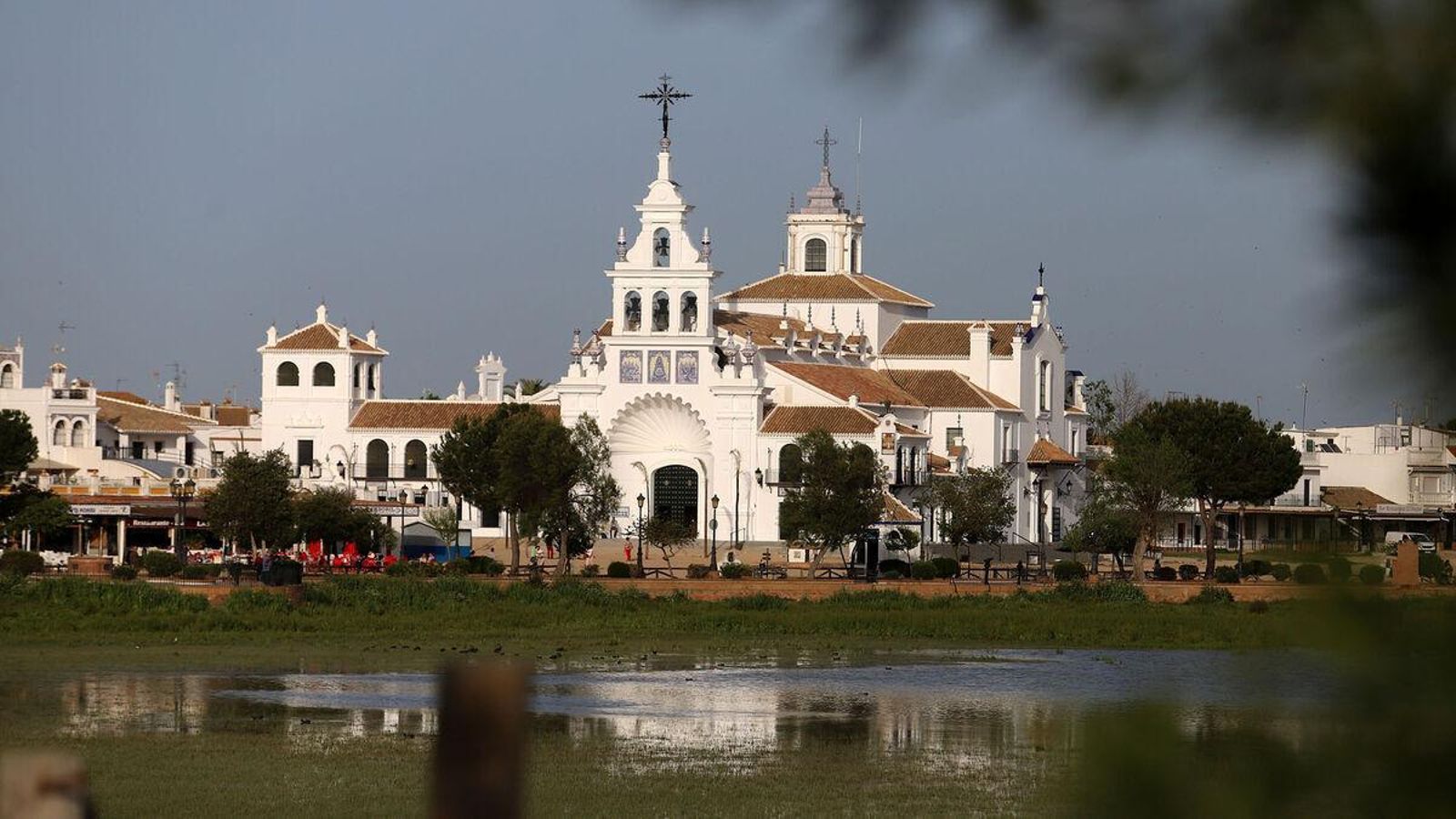 Vista de la Ermita de El Rocío