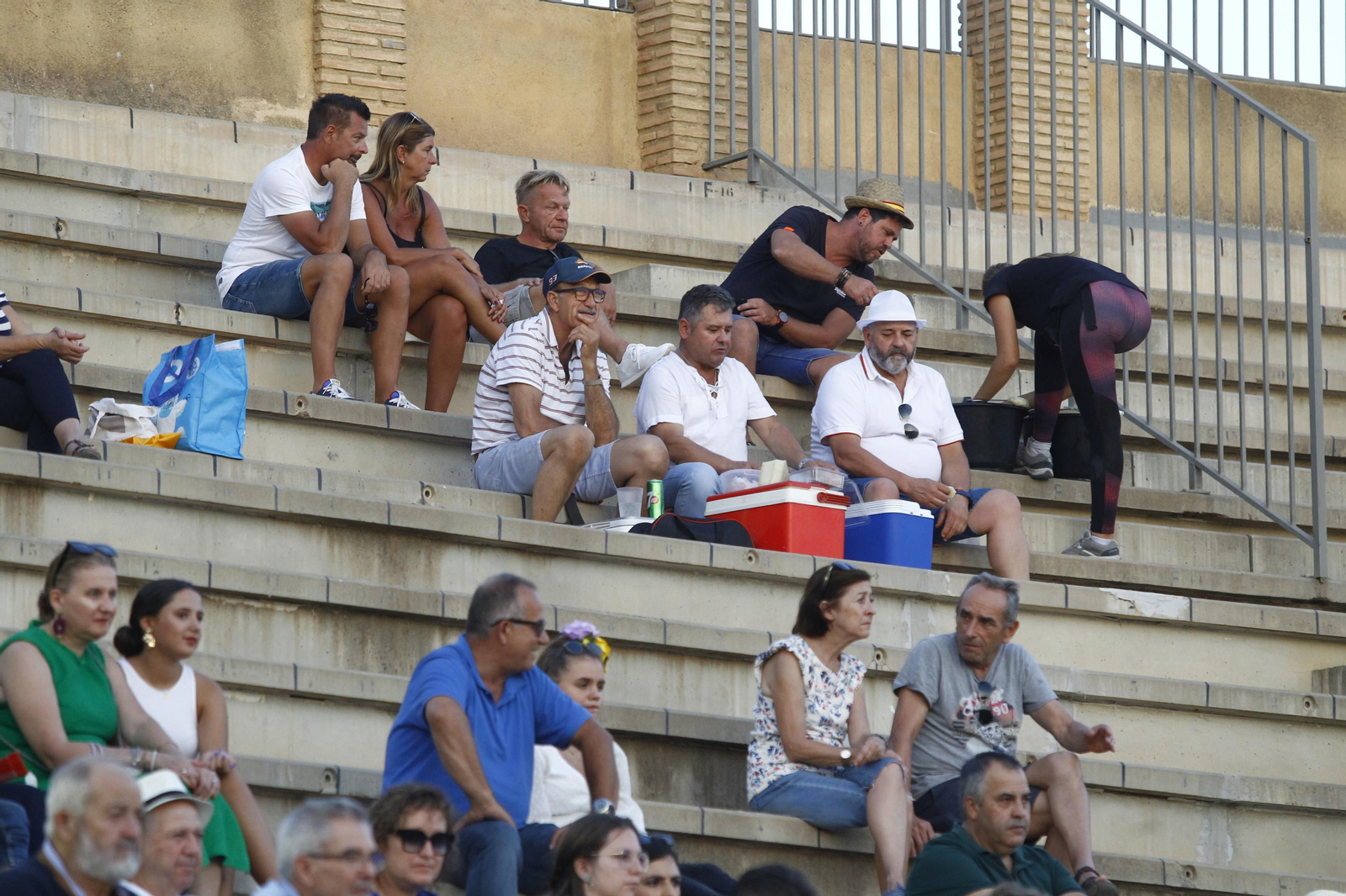 Imágenes de la corrida de toros de la Feria de Vera, con Morante de la Puebla, Emilio de Justo y Pablo Aguado