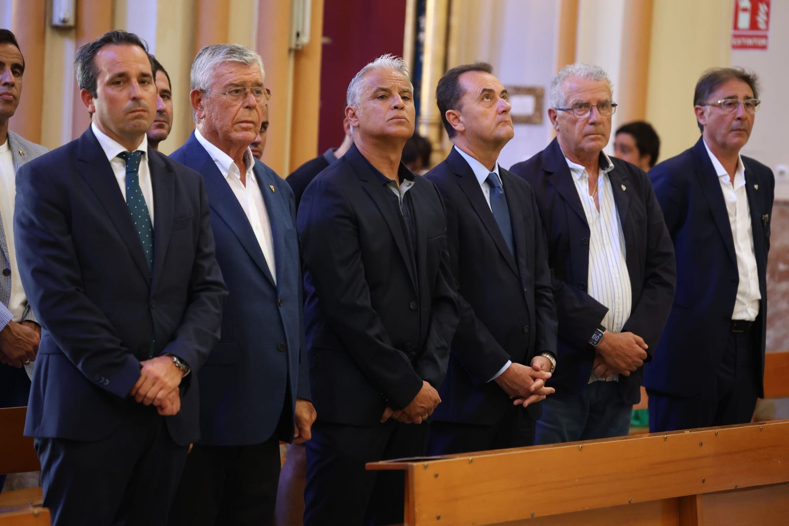 Las fotos del Málaga CF en su visita al Cautivo