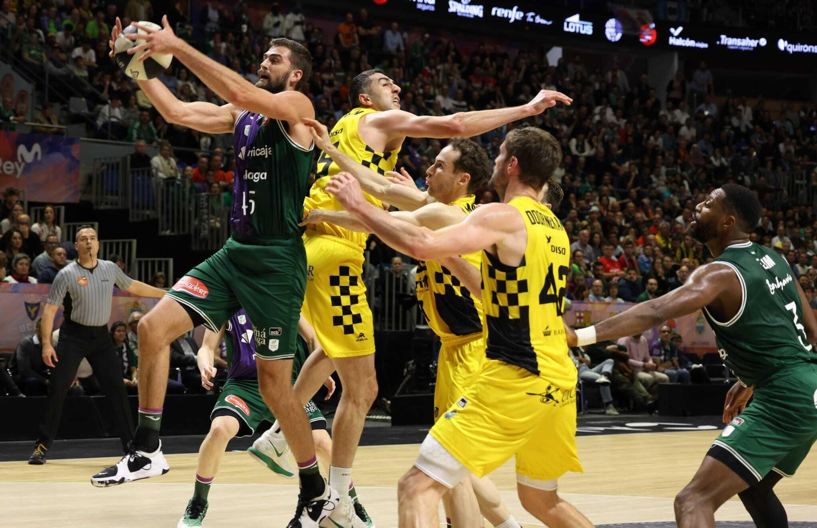 Fotos del Unicaja - Lenovo Tenerife, Copa del Rey