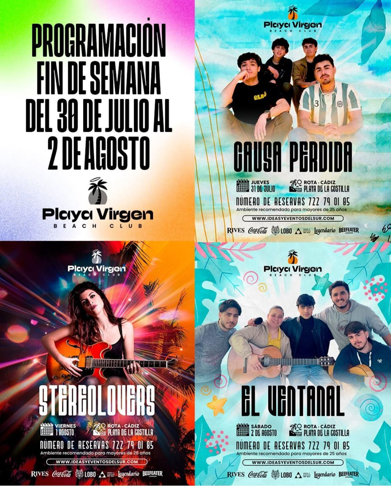 Causa Perdida, Estereolovers y El Ventanal, en Playa Virge. Chipiona..jpeg