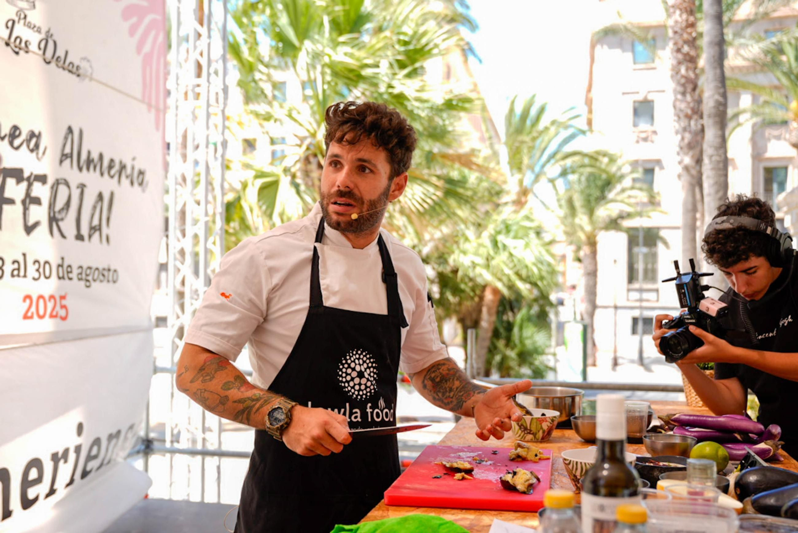 Las mejores imágenes de los showcookings del Obrador Las Pitas y Bosco Benítez