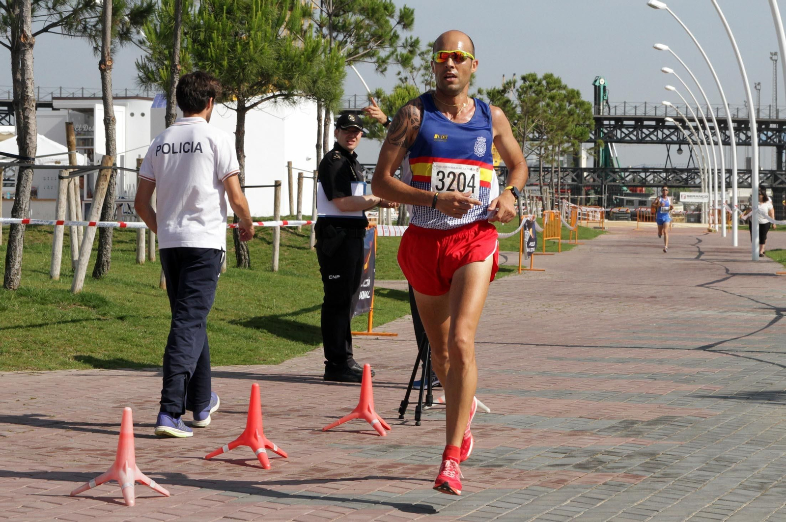 Imágenes de la Carrera Solidaria Ruta 091 organizada por la Policía Nacional
