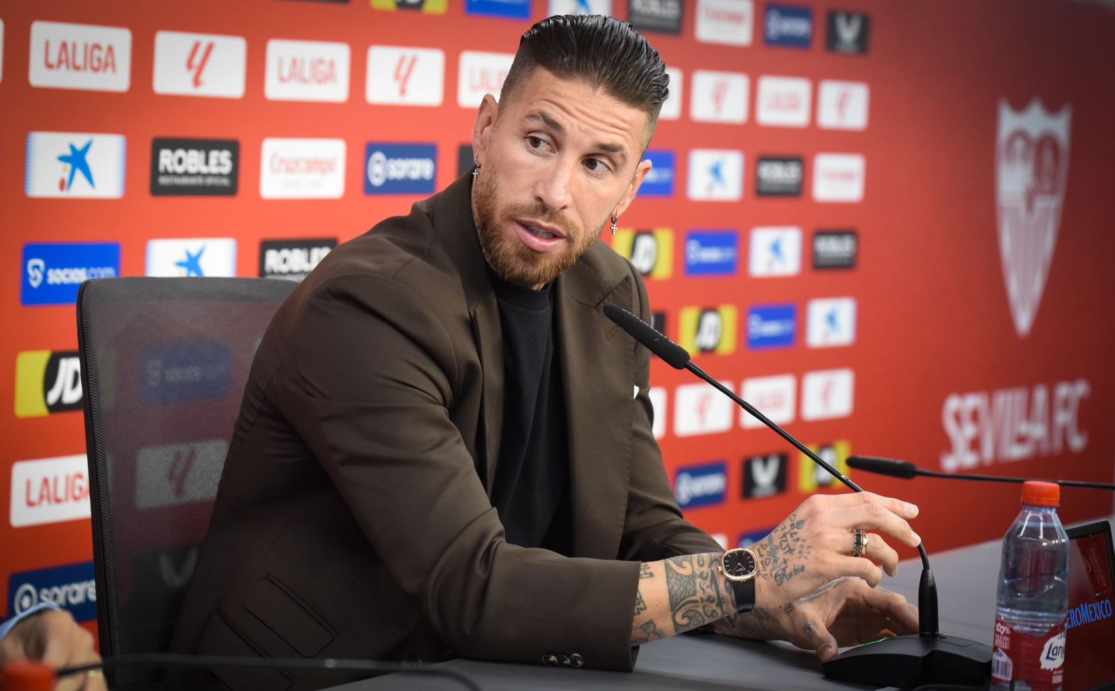 Las imágenes de la despedida de Sergio Ramos del Sevilla