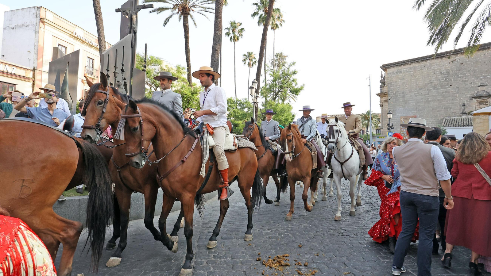 Así fue la salida de la Hdad del Rocío de Jerez