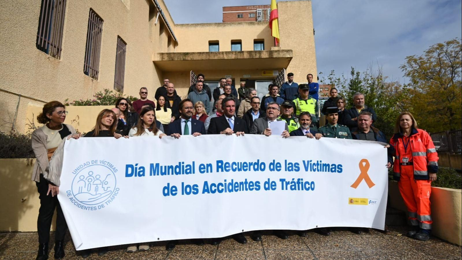 El subdelegado del Gobierno en Granada preside el acto del Día Mundial en Memoria de las Víctimas de Accidentes de Tráfico