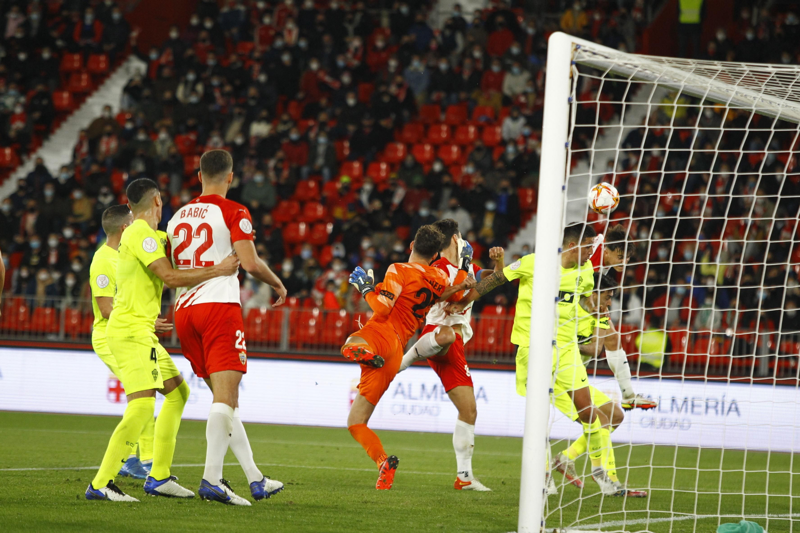 Fotogalería U.D. Almería-Elche C.F.-Copa del Rey