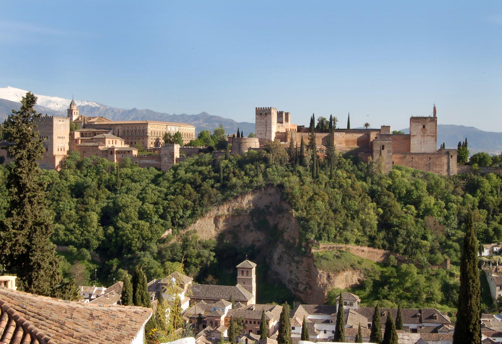Imagen de archivo de la Alhambra de Granada Imagen de archivo de la Alhambra de Granada