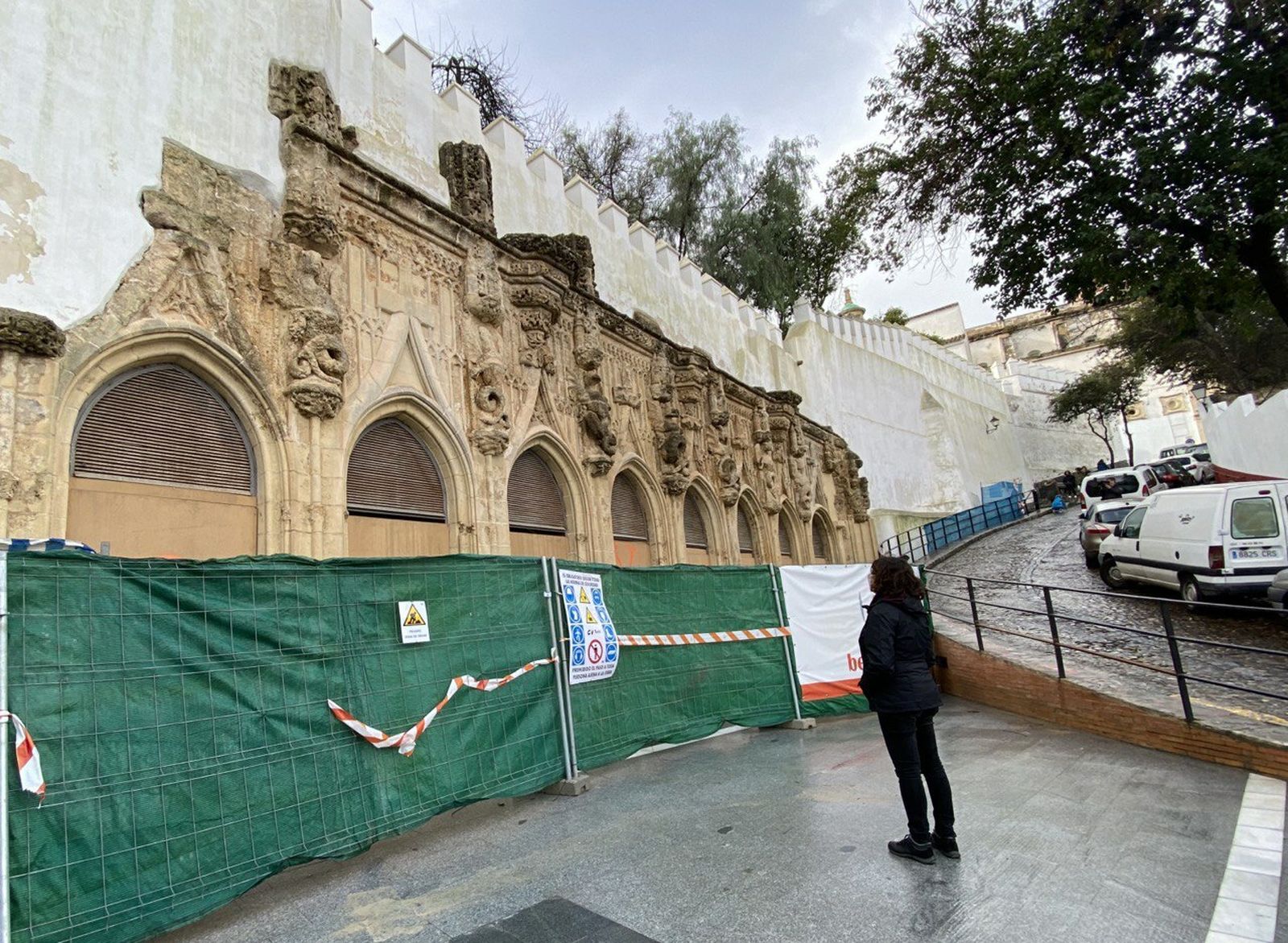 IU pide información sobre las obras que se están ejecutando en Las Covachas.