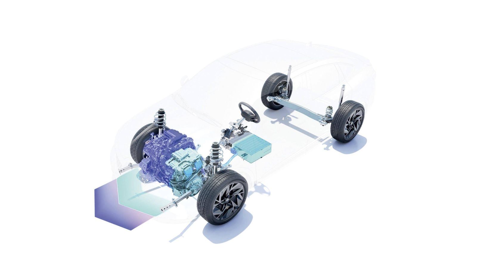 El único motor que se combina con los tres niveles de equipamiento es el full hybrid.