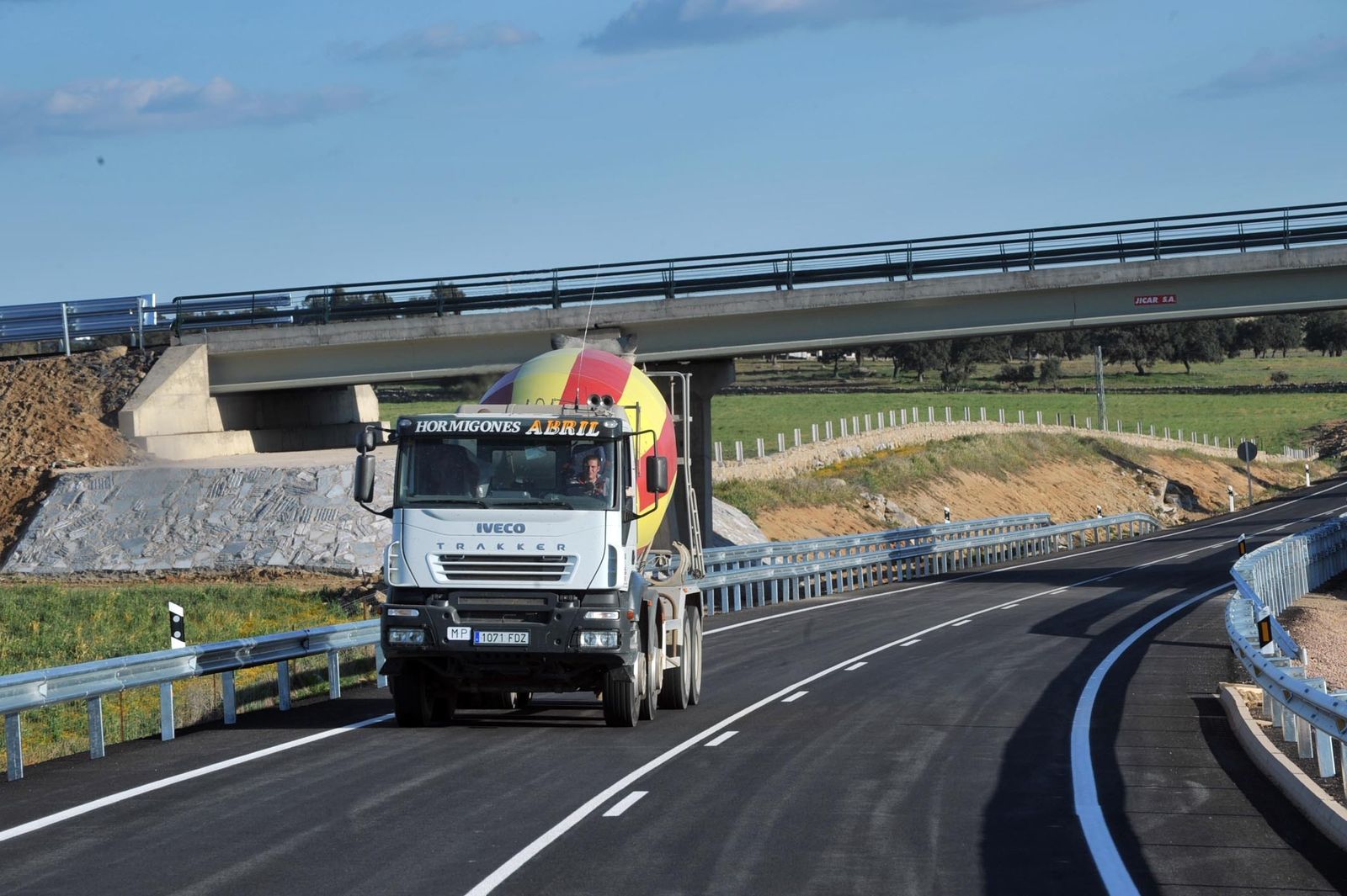 Carretera A-424 entre Pozoblanco y Cardeña