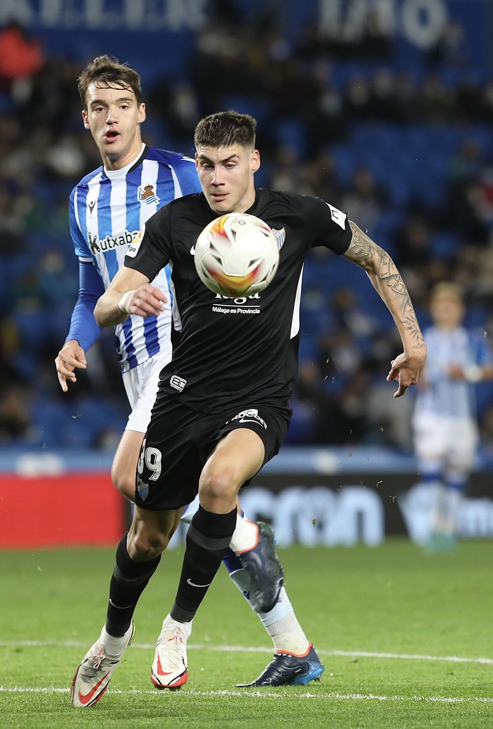 Las fotos de la Real Sociedad B - Málaga CF