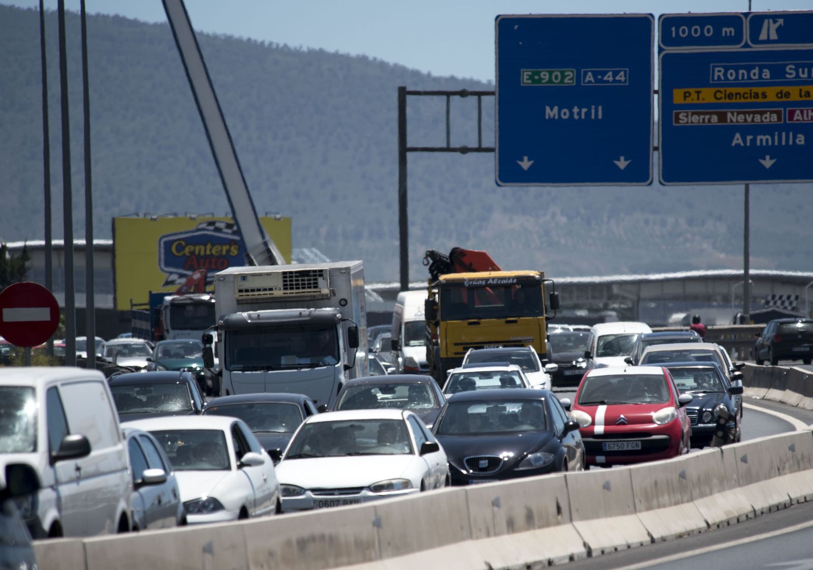 Imagen de archivo de tráfico.