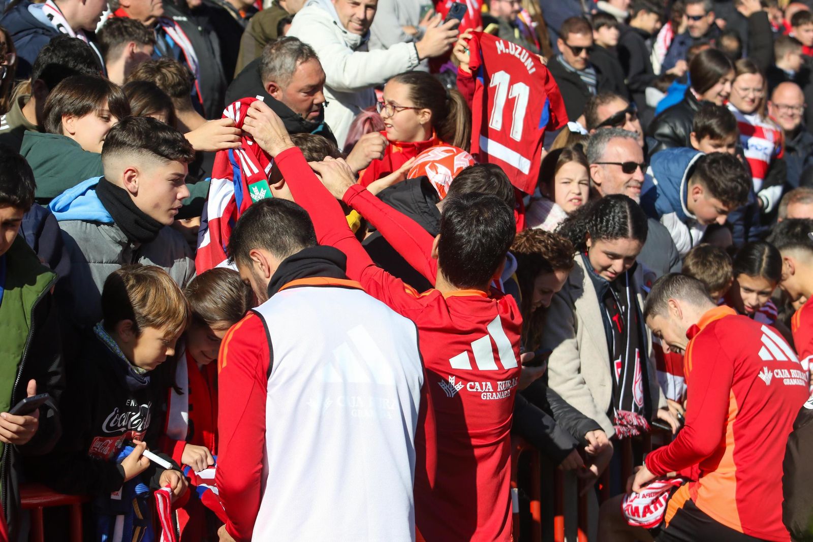 Encuéntrate en Los Cármenes en el entreno del Granada CF